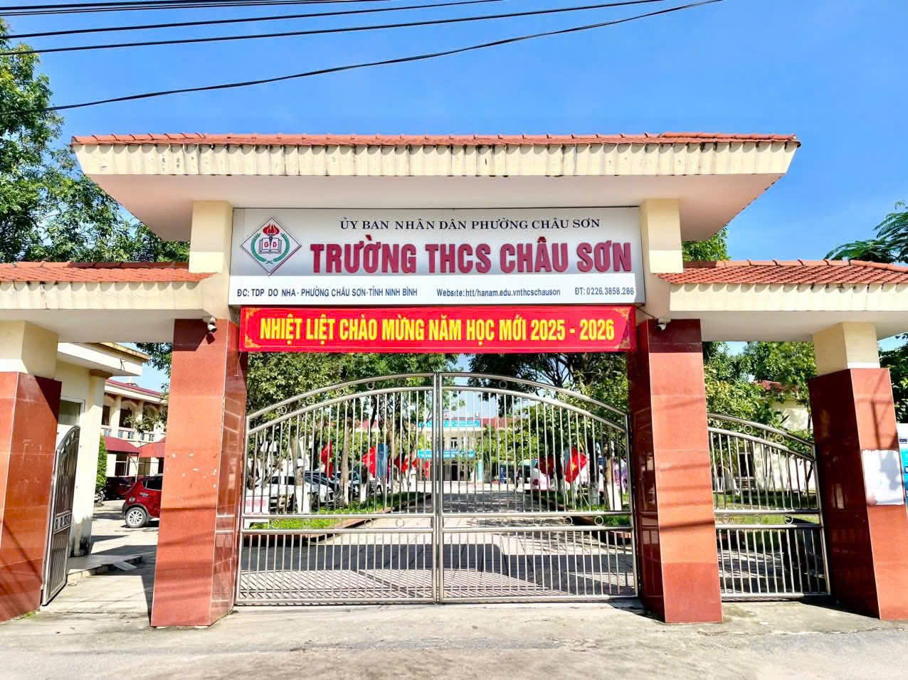 Trường THCS Châu Sơn tích cực thực hiện các công tác chuẩn bị cho năm học mới 2025 - 2026