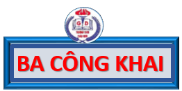 KẾ HOẠCH CÔNG KHAI THEO TT09